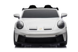 Porsche 911 GT3 Wit | 2 Persoons | 12 Volt | Elektrische Kinderauto | Pro Variant