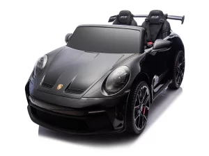 Porsche 911 GT3 Zwart | 2 Persoons | 12 Volt | Elektrische Kinderauto | Pro Variant