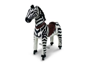 MY PONY | Rijdend Speelgoed Zebra Van ROLLZONE ® | 4 - 10 jaar (MP2001-M)