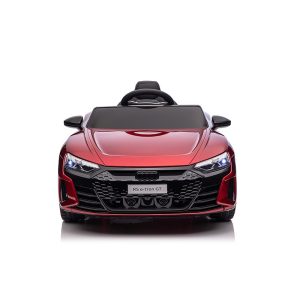 Audi RS e-Tron GT Rood | 12 Volt | Elektrische Kinderauto | Inclusief Muziekmodule | Rubberen Banden
