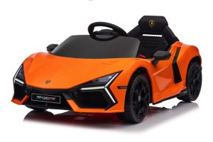 Lamborghini Revuelto Oranje | 12 Volt | Elektrische Kinderauto | EVA Banden