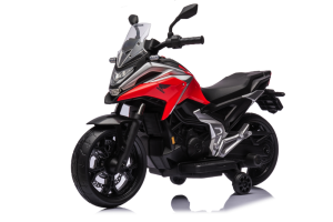 Honda NC750X Rood | 12 Volt | Elektrische Kindermotor | Rubberen Banden