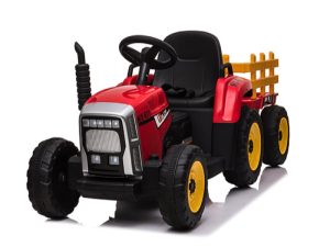 Tractor Rood | 2x 12 Volt Motoren | Elektrische Kindertractor